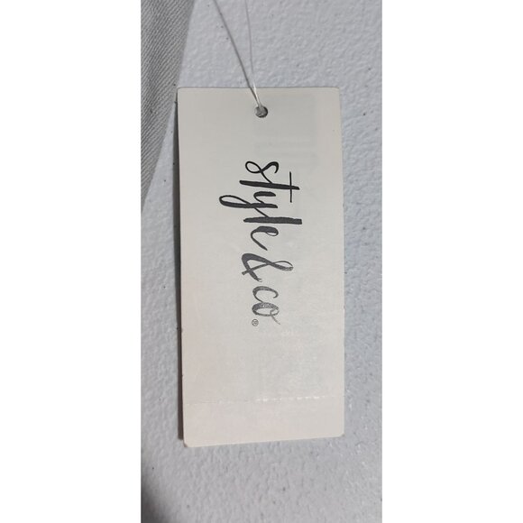 Style & Co Women's Curvy Skinny Leg Misty Harbor Pants Size 16 - Picture 3 of 5